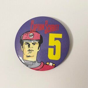 Vintage 1993 Captain Scarlet Mysterons Button Pin Pinback